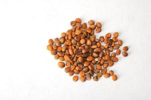 A heap of radish seeds. photo