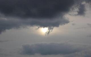 Cloudy day in Northern Germany. photo