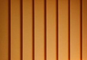 Texture of yellow track blinds. photo