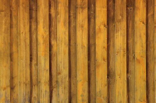Yellow vertical wooden lath texture. photo