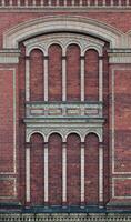 Magnificient wall from a big old official building. photo