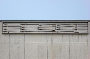 Old fluorescent tubes of illuminated advertising. photo
