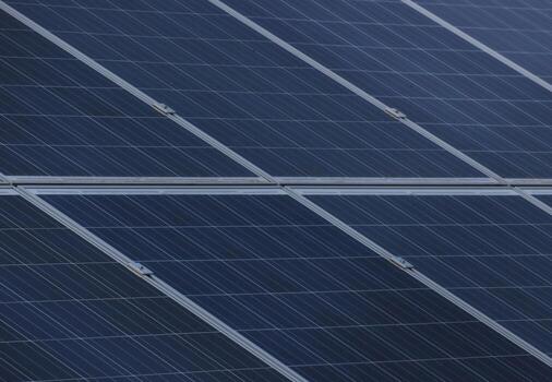 Solar panel usable as a background photo