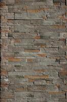 Brick texture with some different colors, shapes and styles photo