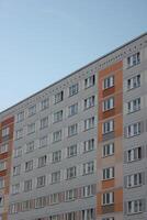 Part of a generic building reflecting architectural style which was common in GDR photo