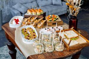 This exciting event offers a diverse selection of delicious food options, ensuring all attendees can indulge in choices that cater to everyones enjoyment and satisfaction photo
