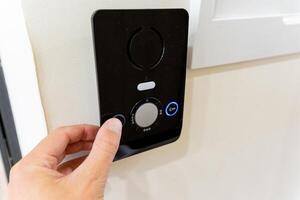 Introducing a stateoftheart Smart Control Panel designed specifically for Home Automation, Enhancing Lighting Adjustment features efficiently photo