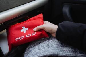 Having a wellstocked first aid kit in your vehicle is crucial for improved emergency preparedness and increased safety while traveling photo