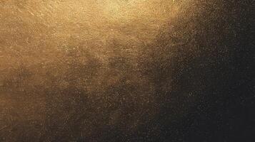 Lustrous Gold Metallic Textured Surface Paired with Dark Gradient Background for Elegant Design photo