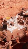 Mars Rover Perseverance exploring the red planet. Elements furnished by NASA. video