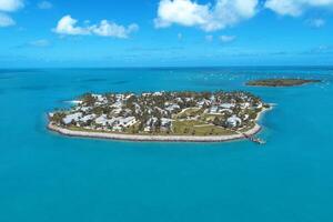 Awesome Key West Skyline in Key West Florida in United States.. Tourism Scenic. photo