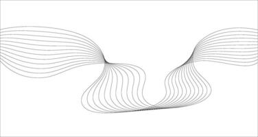 Abstract background with wavy lines. Wavy blend lines. illustration for modern design projects. vector