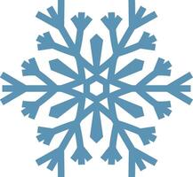 Stylized six pointed snowflake evoking winter, ice, snow, cold, christmas, and frozen patterns, perfect for festive designs and winter themed projects vector
