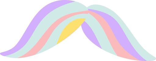 Colorful abstract wings creating a stylish and modern design enhance any project with elegance and sophistication, adding a vibrant touch of creativity and beauty vector