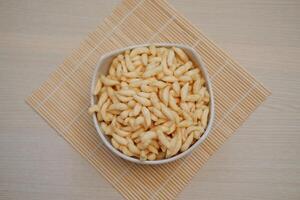Telur Gabus has a light, crunchy texture and is often enjoyed as a savory treat photo