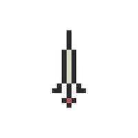 syringe pixelated art vector
