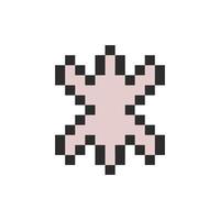 abstract pixel art vector