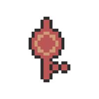 pipette tube pixel art vector