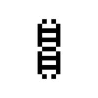 gene symbol pixelated vector