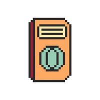 passport cover pixel vector