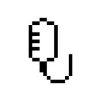 infusion bag outline pixel vector
