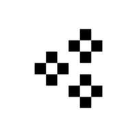 particle small pixelated vector