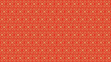 Chinese geometric pattern texture against red background vector