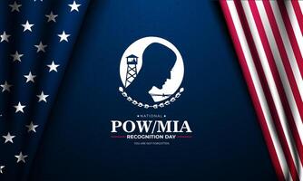 Powinna american flag background illustration vector