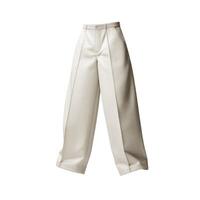A visual prototype of white pants on a white background photo