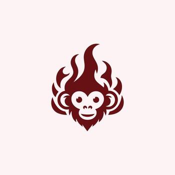 Fire Monkey Logo vector