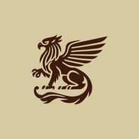 Gryphon Logo for sale. vector