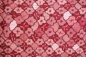 Batik Pattern Sekar Jagad red Version photo