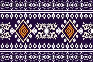 Ethnic Figure aztec geometric art pattern. vector