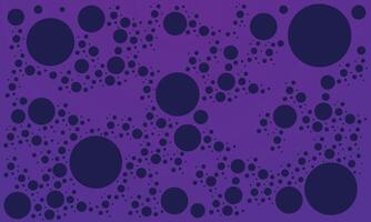 Purple polka dot pattern abstract background vector