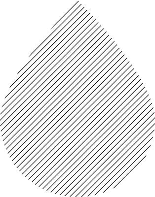 Diagonal stripe seamless pattern. Geometrical backdrop. Seamless texture isolated on white background in Water drop shape