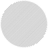 Diagonal stripe seamless pattern. Geometrical backdrop. Seamless texture isolated on white background in circle shape vector