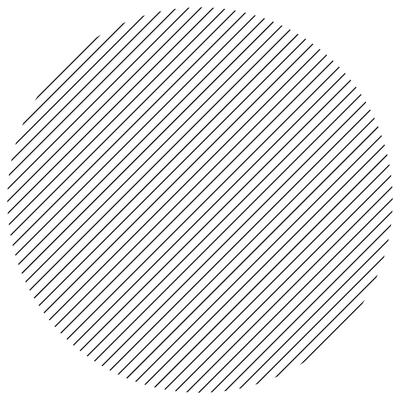 Diagonal stripe seamless pattern. Geometrical backdrop. Seamless texture isolated on white background in circle shape