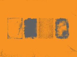 Abstract grunge rectangular vintage frames vector