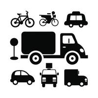 Step-by-Step Guide to Drawing Car Line Icons vector