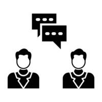 Communicate Icon Design vector