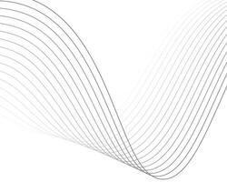 Dynamic Flowing Line Art Template vector