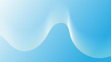 Futuristic Wavy Line Vectorize Template vector