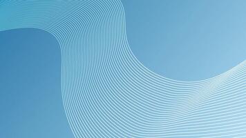Abstract Curved Lines vector