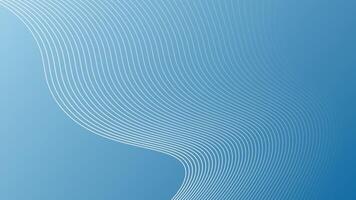 Flowing Gradient Lines vector