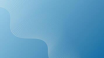 Abstract Flowing Lines vector