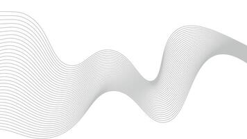 Creative Gradient Waves Vectorize line Template vector
