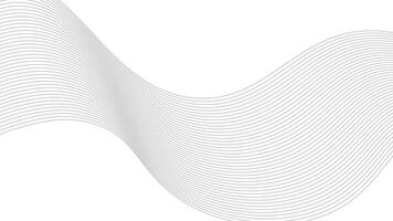 Gradient Wavy Lines vector