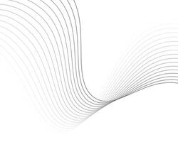 Geometric Curved Lines for Web Design vector
