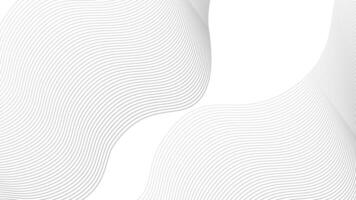 Graceful Wavy Line Art Background vector
