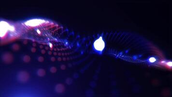 Creative Abstraction of illusory waves creates a pleasant, calming atmosphere. video